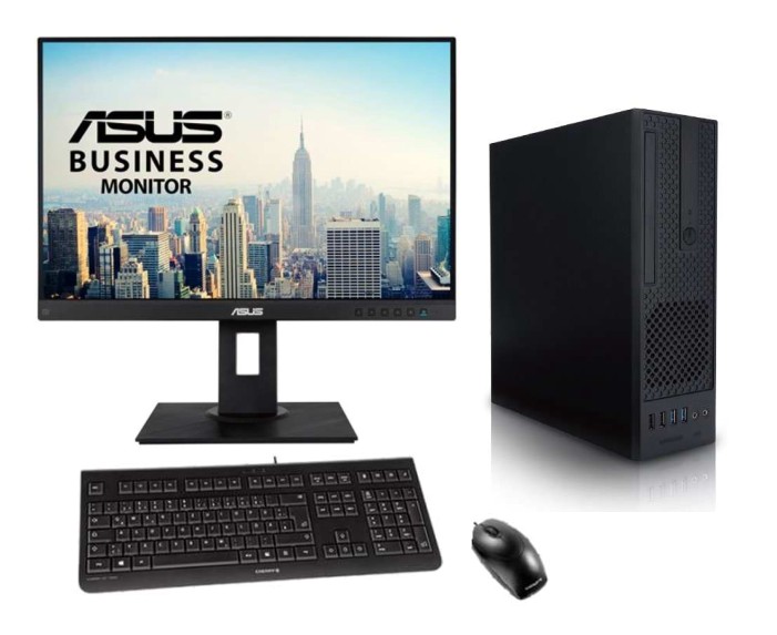 Reisebüro PC Hyundai eTC-3131 i3-13100, 8GB RAM, SSD 512GB, Monitor (Business-Workplace)