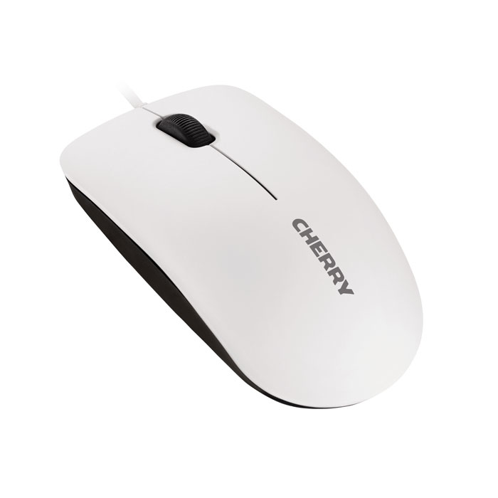 Cherry -USB- Tastatur und Maus in grau